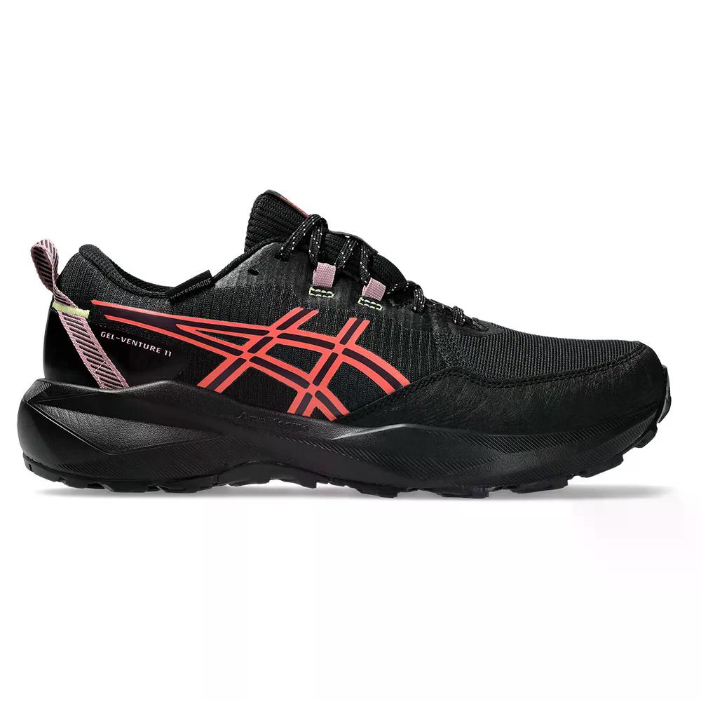 ASICS Gel-Venture 11 Waterproof ランニングシューズ （ Black/Watermelon ） [t]