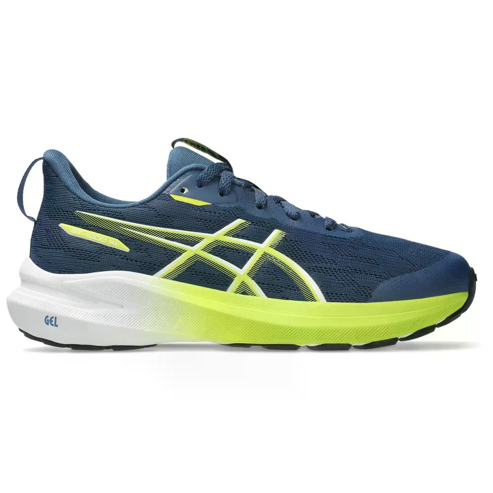 ASICS GT-1000 14 GS ランニングシューズ （ IndependenceBlue/NeonLime ） [t]