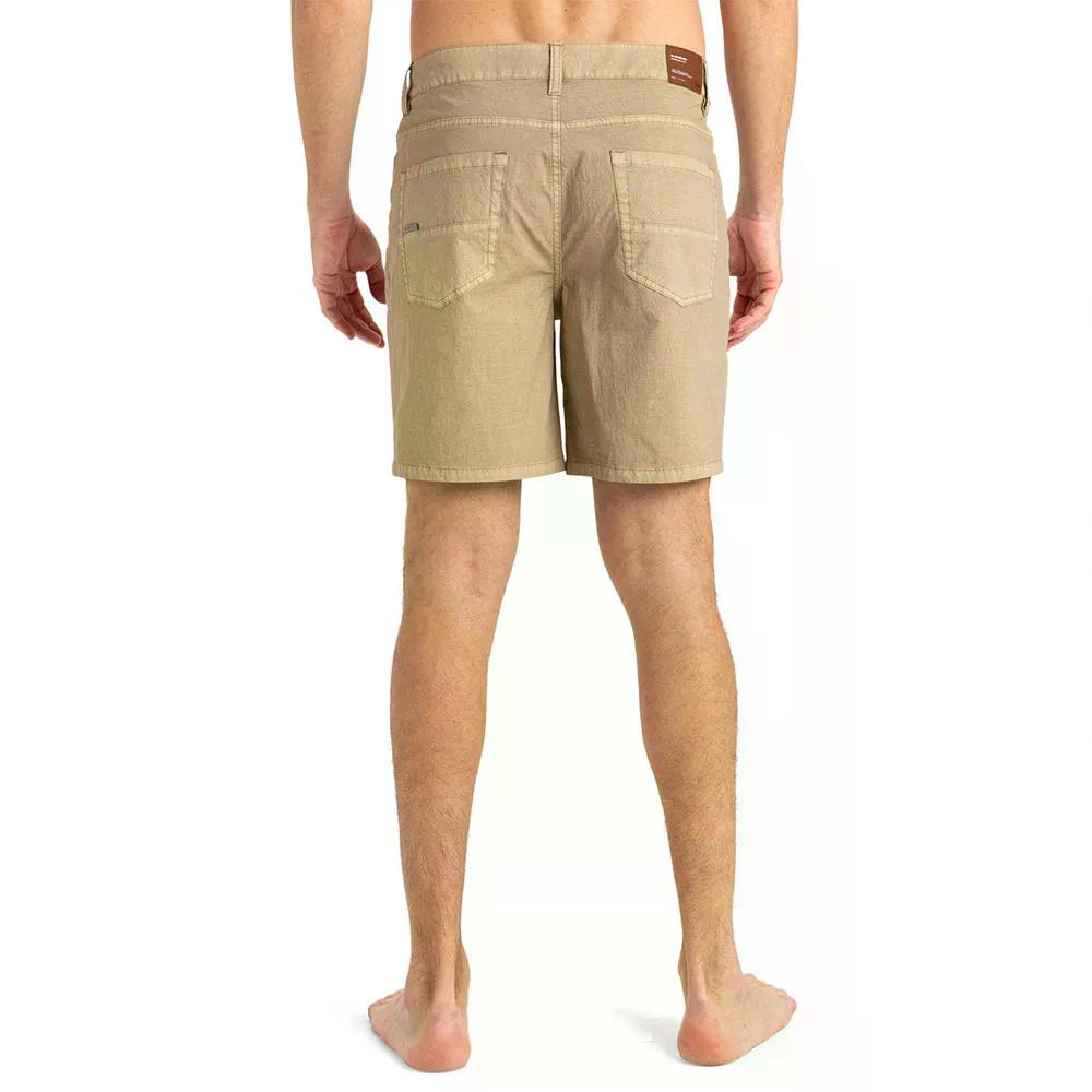 クイックシルバー ハイブリッド ネルソン サーフウォッシュ アンフィビアン 18インチ スイムショーツ 水泳パンツ （ Khaki ） 　 [t] 2