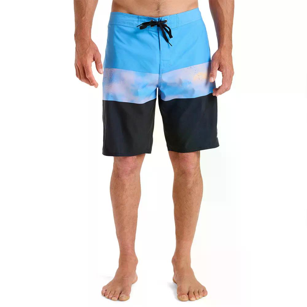 クイックシルバー エブリデイ ストレート 20インチ スイムショーツ 水泳パンツ （ AzurePanelSkydye ） | QUIKSILVER Everyday Straight 20-inch Swim Shorts [t]