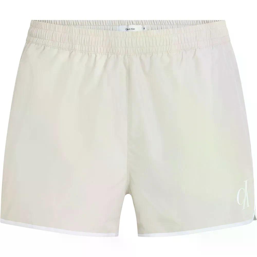 樂天商城 - カルバン クライン ランナー スイムショーツ 水泳パンツ （ Pelican ） | CALVIN KLEIN Runner Swim Shorts [t]