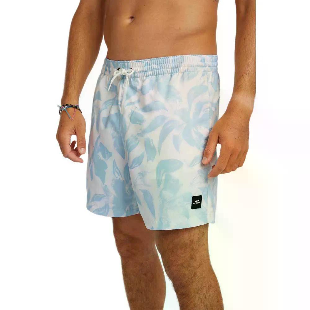 Rakuten - オニール プリント 16インチ スイムショーツ 水泳パンツ （ WhiteSprayFlower ） | O'NEILL Print 16-inch Swim Shorts [t]