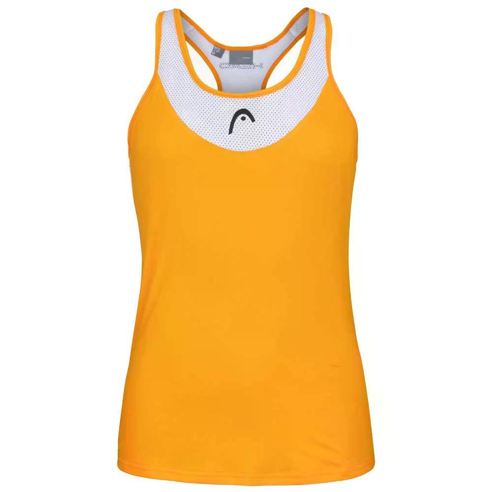 Rakuten - HEAD Tenley ノースリーブTシャツ （ Orange/White ） [t]
