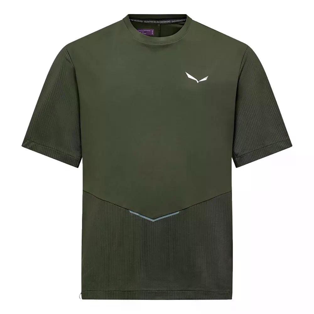 樂天商城 - SALEWA Pedroc Dry Hybrid 半袖Tシャツ （ DarkOlive ） [t]