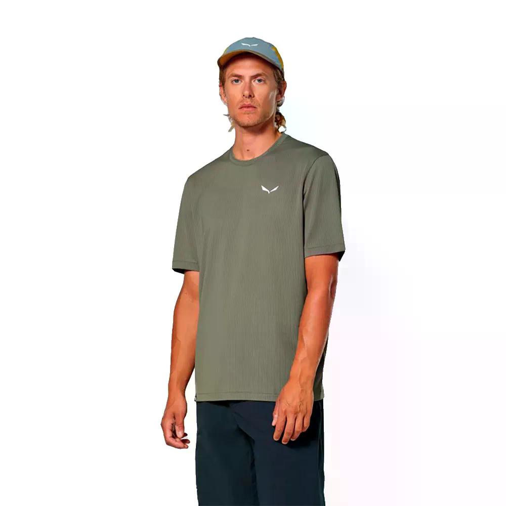 サレワ ペドロック ドライ ライト ショートスリーブ Tシャツ （ FadedGreen ） | SALEWA Pedroc Dry Light Short Sleeve T-Shirt 