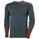 ヘリーハンセン リファ メリノ ミッドウェイト ロング スリーブ Tシャツ ( Alpine Frost ) | HELLY HANSEN Lifa Merin...