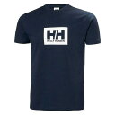 ヘリーハンセン ボックス T 2.0 ショート スリーブ Tシャツ ( Navy ) | HELLY HANSEN Box T 2.0 short sleeve...