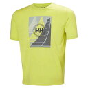 ヘリーハンセン レース セーリング ショート スリーブ Tシャツ ( Cyber Lime ) | HELLY HANSEN Race Sailing shor...
