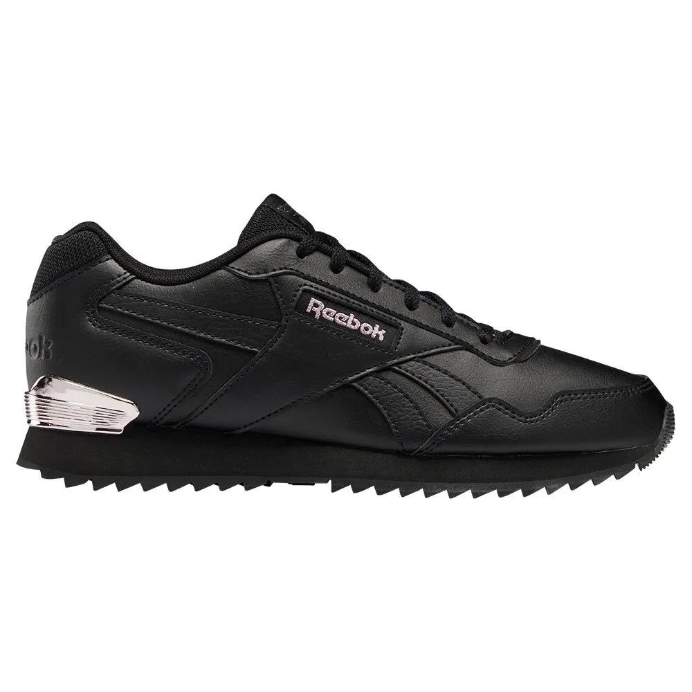 リーボック クラシックス グライド リップル クリップ スニーカー レディース （ Core Black / Core Black / Rose Gold ） | REEBOK CLASSICS Glide Ripple Clip trainers Women [t]
