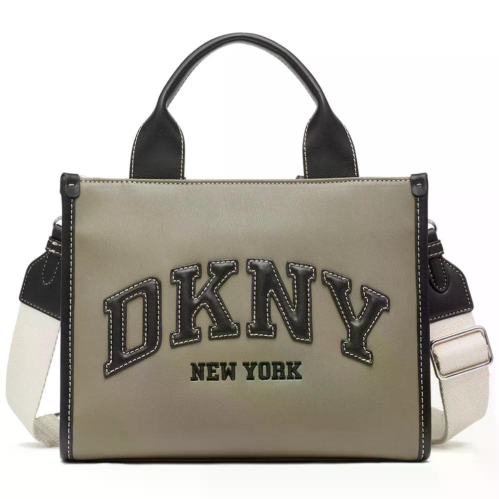 樂天商城 - DKNY ディーケーエヌワイ ハドリー スモール トートバッグ （ UtilityGreen/Black ） | DKNY Hadlee Small Tote Bag [t]