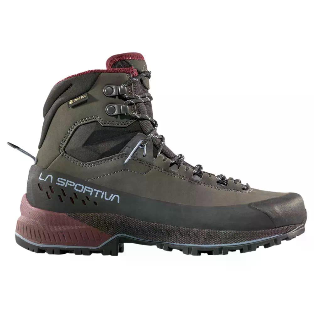 スポルティバ TX5 エボ ミッド GTX ウィメンズ ハイキングブーツ （ Carbon/Redwood ） LA SPORTIVA TX5 EVO Mid GTX Women Hiking Boots t