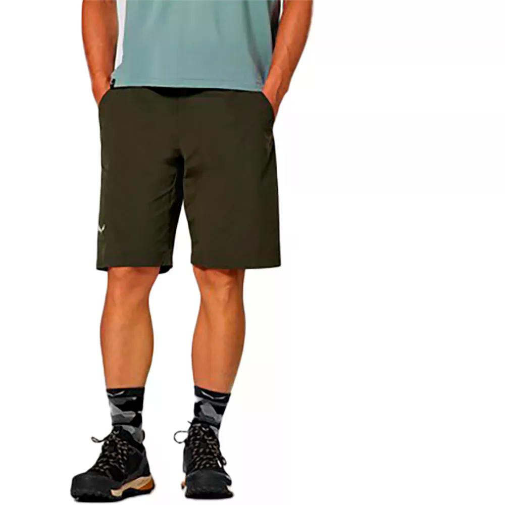 サレワ ペドロック 4 デュラストレッチ カーゴ ショーツ （ DarkOlive ） | SALEWA Pedroc 4 Durastretch Cargo Shorts 