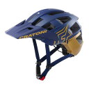 クラトーニ オールセット プロ エムティービーヘルメット ( Blue/GoldMatt ) | CRATONI AllSet Pro MTBHelmet [t...