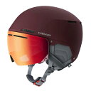 ヘッド シネマ プロ ウーマン バイザー ヘルメット ( Berry/Red-YellowS2 ) | HEAD Cinema Pro Woman visor ...