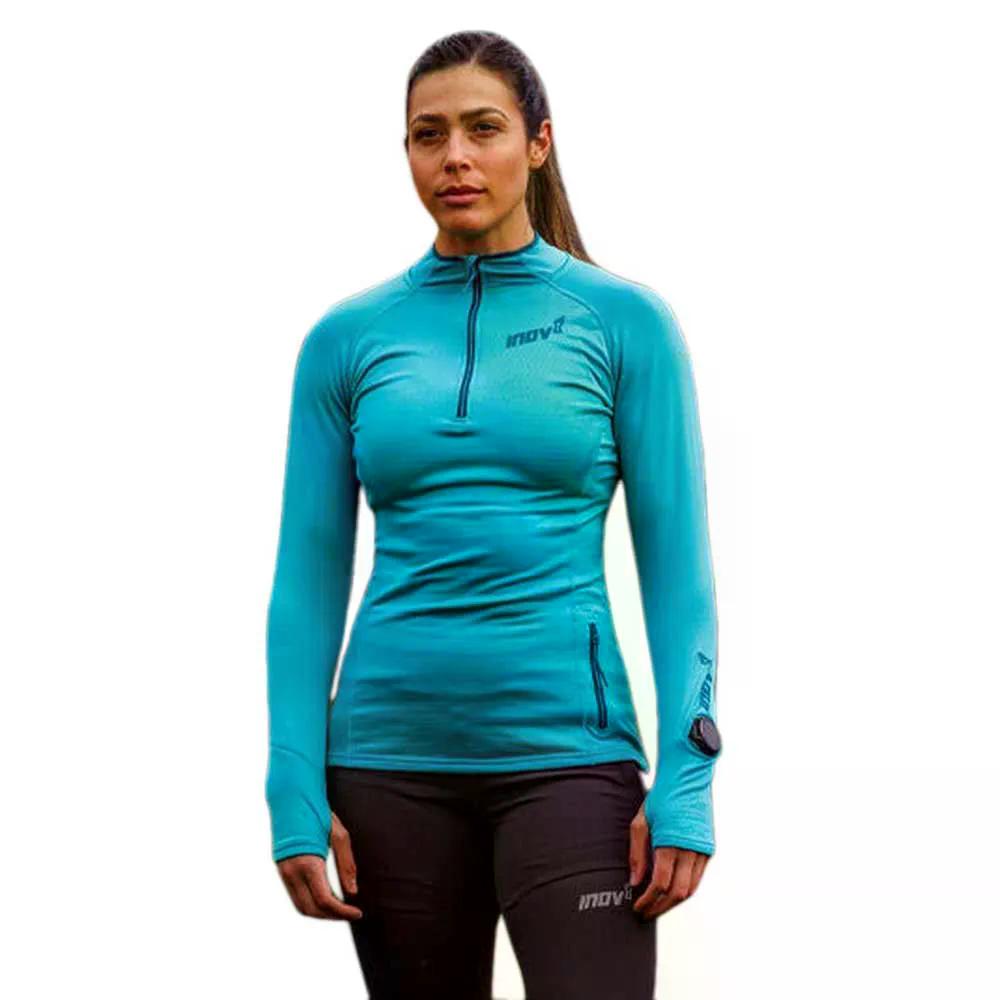 樂天商城 - イノヴェイト ベンチャーライト HZ スウェットシャツ レディース （ Teal ） | INOV8 VentureLite HZ sweatshirt woman [t]