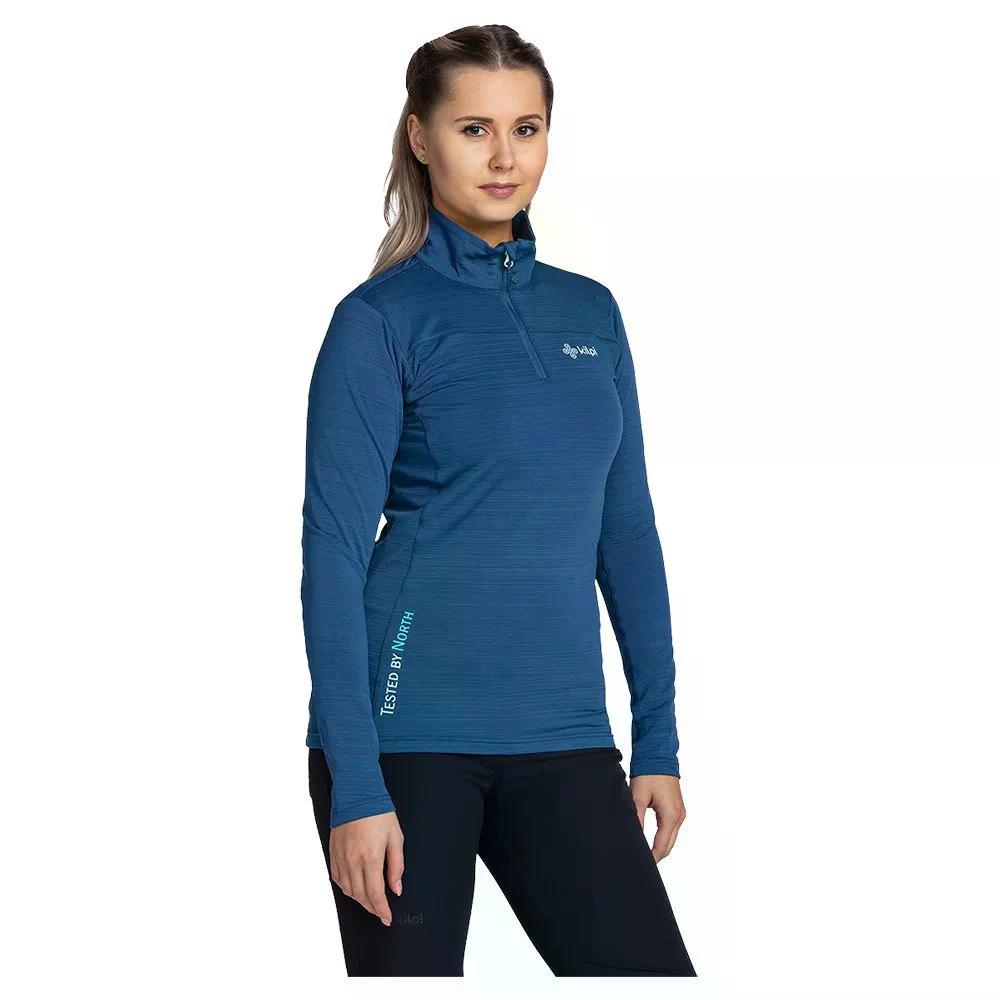 キルピ モンターレ ハーフジップ スウェットシャツ レディース （ DarkBlue ） | KILPI Montale half zip sweatshirt woman [t]