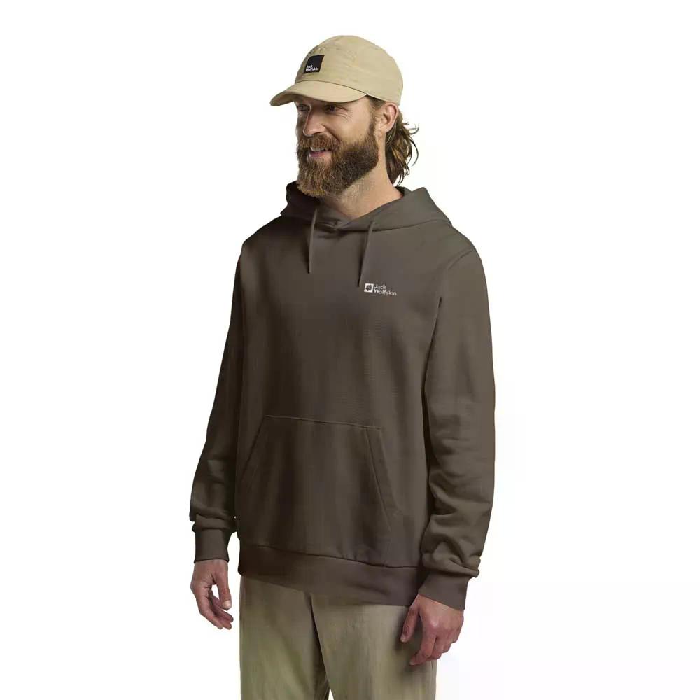 Rakuten - ジャック ウルフスキン エッセンシャル フーディ （ ColdCoffee ） | JACK WOLFSKIN Essential hoodie [t]