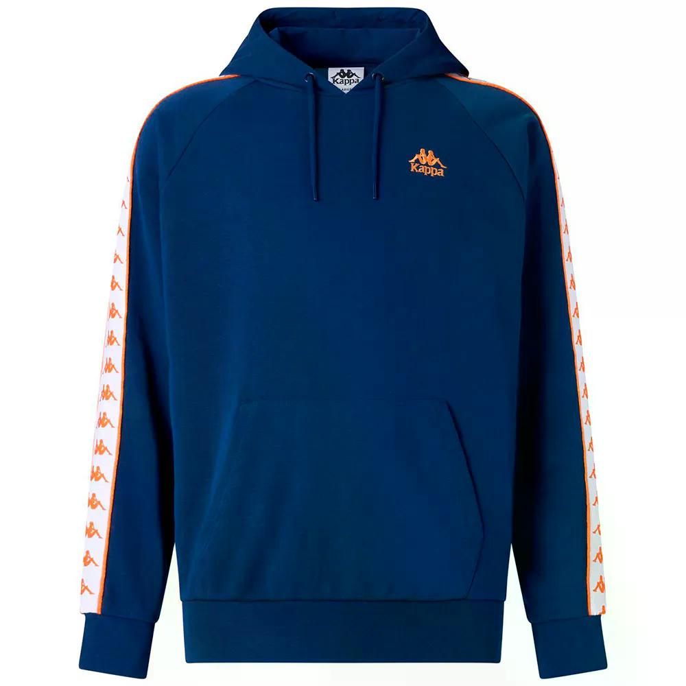 カッパ 222 バンダ マディソン フーディ （ BlueDark/Orange ） | KAPPA 222 Banda Madison hoodie [t]