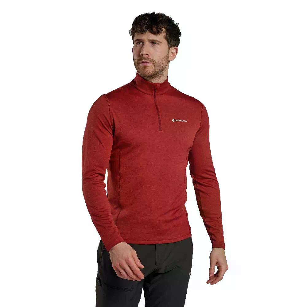 樂天商城 - モンテイン ダート ハーフジップ スウェットシャツ （ DarkMaple ） | MONTANE Dart half zip sweatshirt [t]