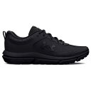 アンダー アーマー チャージド アサート 10 ランニング シューズ ( Black/Black/Black ) | UNDER ARMOUR Charged ...