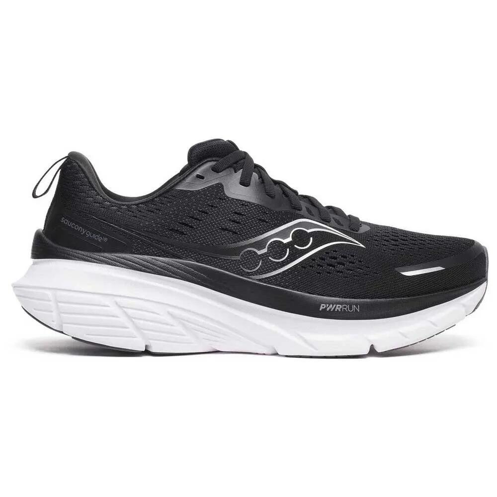サッカニー ガイド 18 ランニング シューズ （ Black/White ） | SAUCONY Guide 18 running shoes [t]