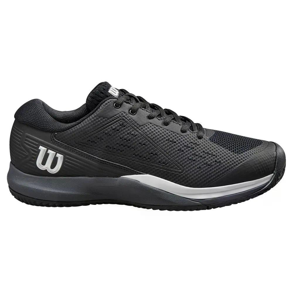 ウィルソン ラッシュ プロ エース オールコート テニスシューズ （ Black/OmbreBlue/White ） | WILSON Rush Pro Ace All Court Tennis Shoes [t]