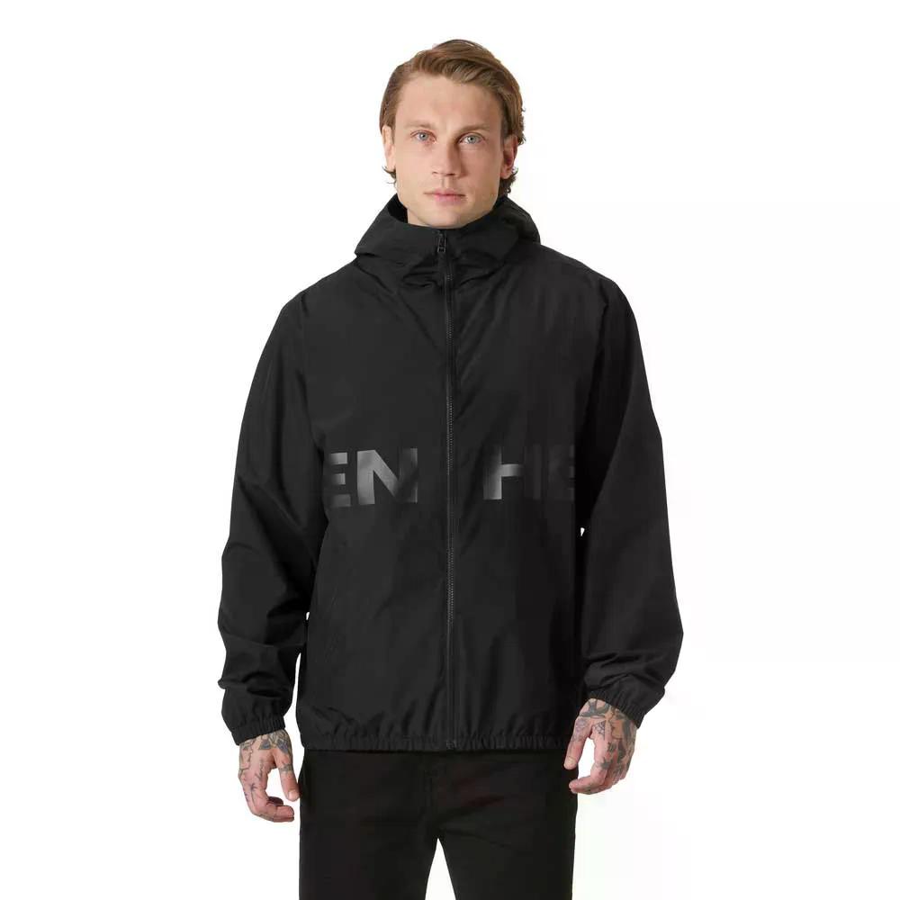 樂天商城 - ヘリーハンセン コア グラフィック レインジャケット （ BlackBackGraphic ） | HELLY HANSEN Core Graphic Rain Jacket [t]