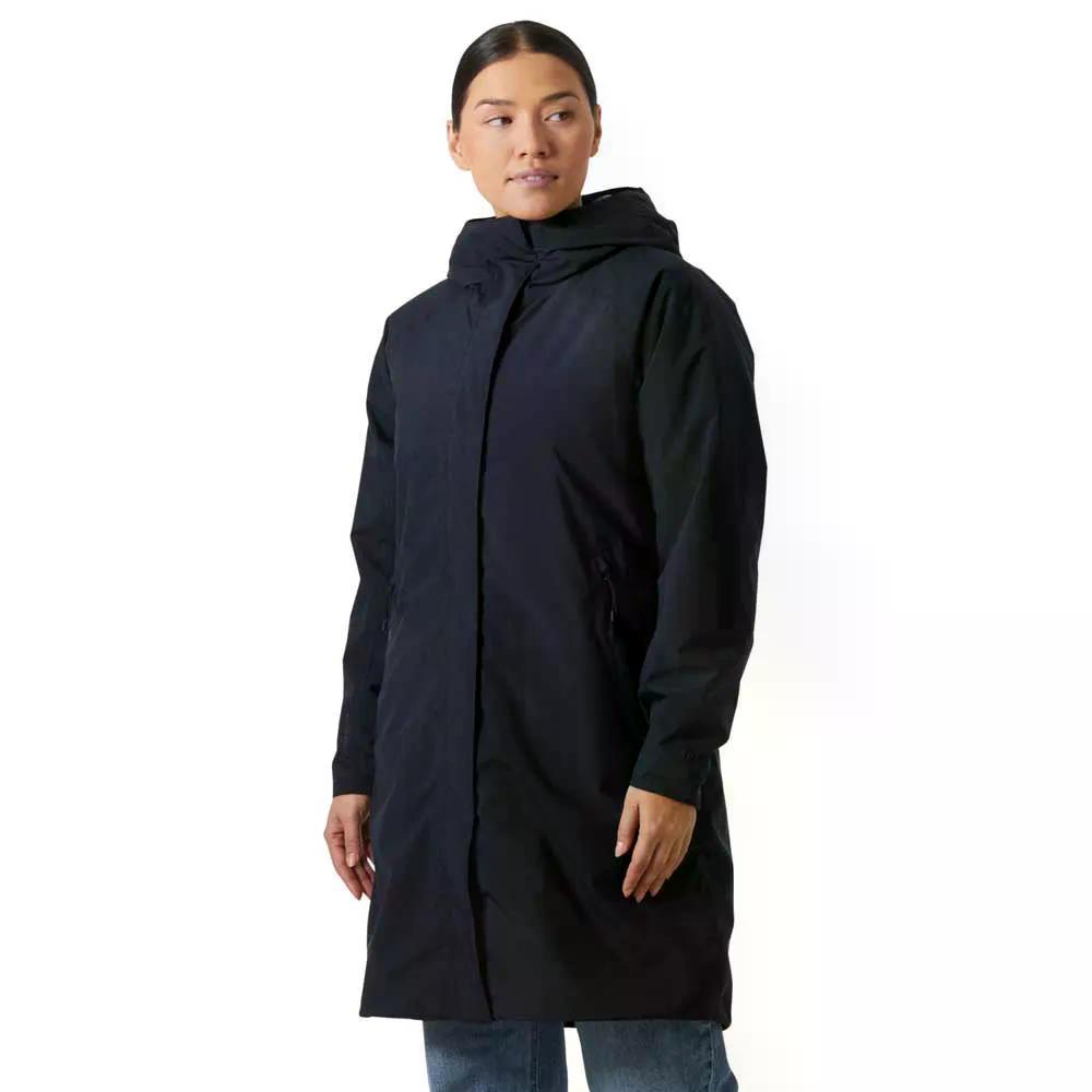Rain Wear - ヘリーハンセン リリー インサレーテッド レインジャケット レディース （ Navy ） | HELLY HANSEN Lily Insulated Rain Jacket Women [t]
