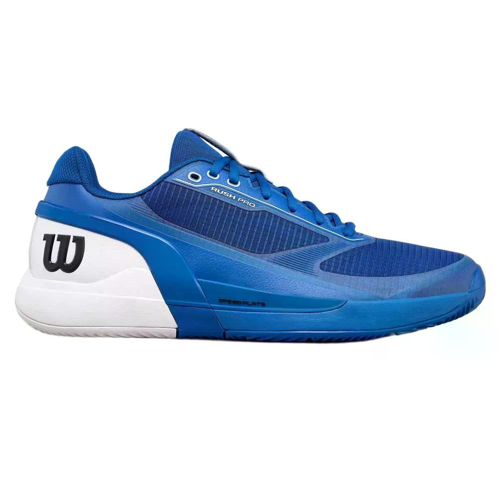 Rakuten - ウィルソン ラッシュ プロ 5 クレーコート テニスシューズ （ DejaVuBlue/White/Black ） | WILSON Rush Pro 5 Clay Court Tennis Shoes [t]