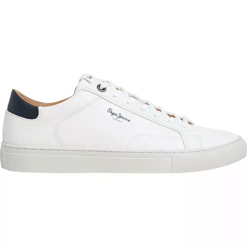 樂天商城 - ペペ ジーンズ ジョー ベーシック スニーカー （ White ） | PEPE JEANS Joe Basic trainers [t]