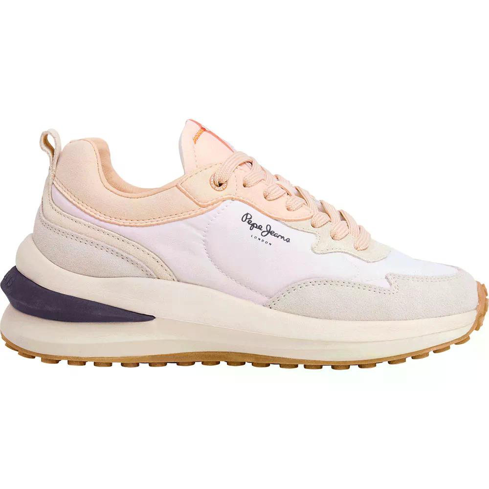 ペペ ジーンズ ウィンズロー カラーズ スニーカー レディース （ LightPeachBeige ） | PEPE JEANS Winslow Colors trainers [t]