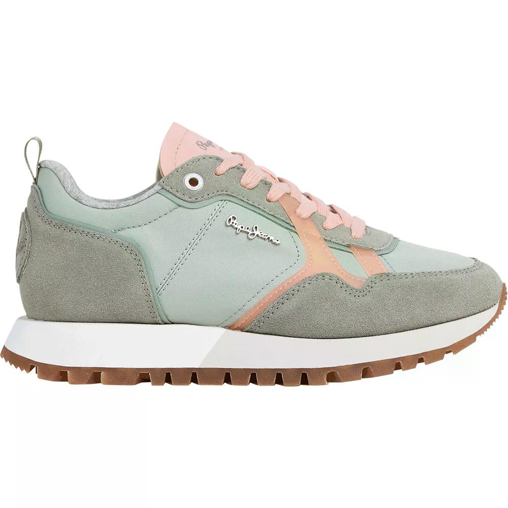 樂天商城 - ペペ ジーンズ アリ スナッグ スニーカー （ PalmGreen ） | PEPE JEANS Ari Snug trainers [t]