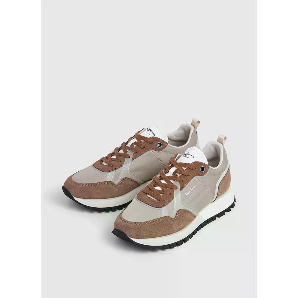 ペペ ジーンズ アリ ソフト スニーカー （ TaupeBeige ） | PEPE JEANS Ari Soft trainers [t]