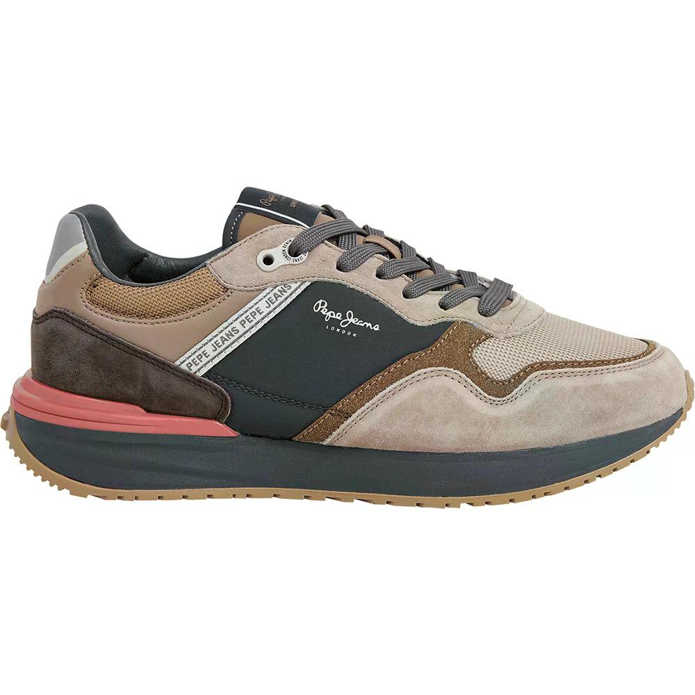 樂天商城 - ペペ ジーンズ バスター プロ メイン スニーカー （ ConcealedBeige ） | PEPE JEANS Buster Pro Main trainers [t]