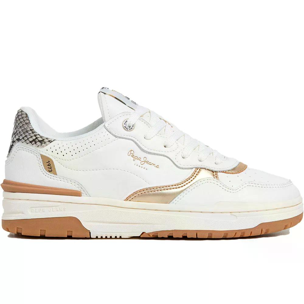 樂天商城 - ペペ ジーンズ チェスター スネーク トレーナー （ White ） | PEPE JEANS Chester Snake trainers [t]
