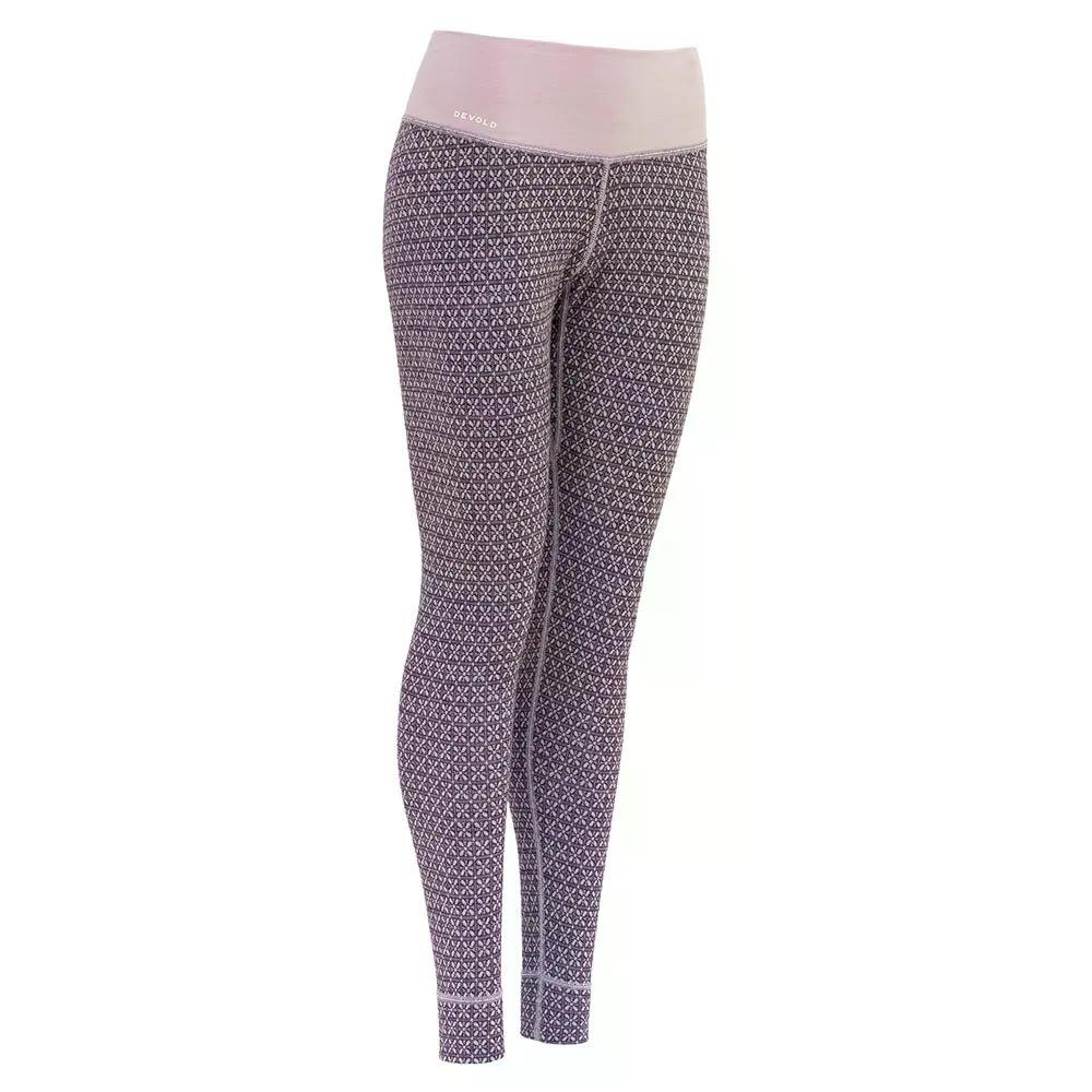 デヴォルド オブ ノルウェー クヴィテッガ メリノ 230 ベースレイヤー パンツ レディース （ Orchid ） | DEVOLD OF NORWAY Kvitegga Merino 230 Base Layer Pants Woman 