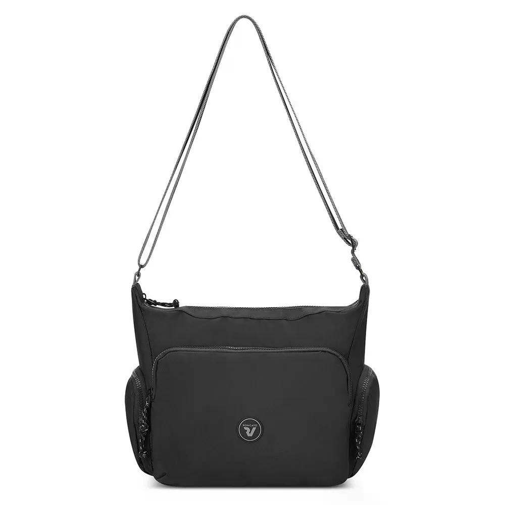 ロンカート ローリング ホーボー バッグ （ Black ） | RONCATO Rolling Hobo Bag [t]