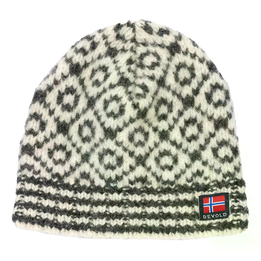 デヴォルド オブ ノルウェー スヴァルバール ウール ビーニー （ Offwhite/Anthracite ） | DEVOLD OF NORWAY Svalbard Wool Beanie [t]