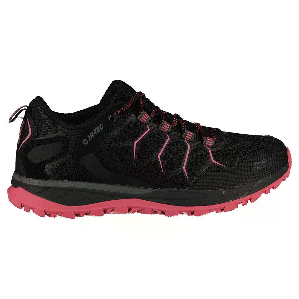 HI-TEC Ultra Terra hiking shoes （ Black/FuchsiaPurple ） [t]
