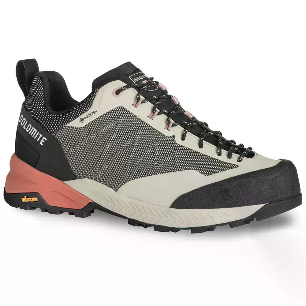 樂天商城 - ドロミテ クローダロッサ テック ゴアテックス アプローチ シューズ （ Beige/CoralRed ） | DOLOMITE Crodarossa Tech gore-tex approach shoes [t]