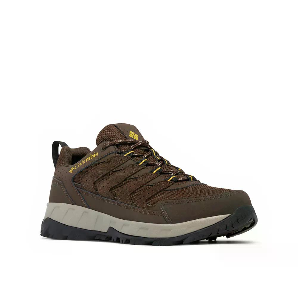 コロンビア ストラタ トレイル ハイキング シューズ （ Cordovan/GoldenYellow ） | COLUMBIA Strata Trail hiking shoes [t]