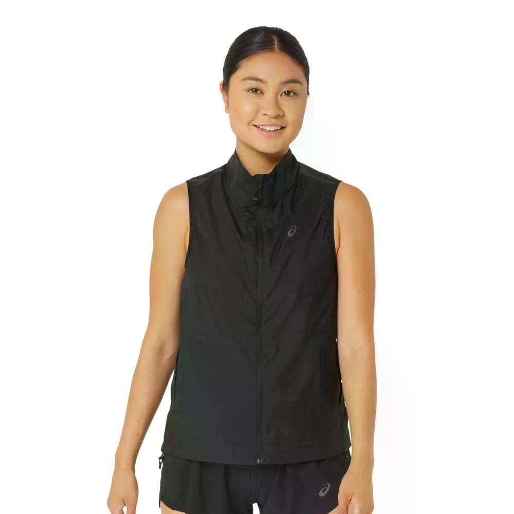 �����å��� �᥿��� �ѥå��֥� �٥��� ��ǥ����� �� PerformanceBlack �� | ASICS Metarun Packable vest Wo...