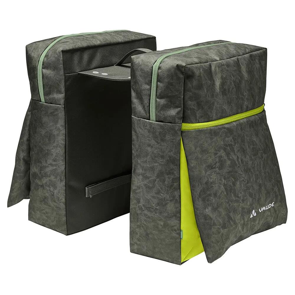 Rakuten - ファウデ バイク ツインジッパー パニア （ Khaki ） | VAUDE BIKE TwinZipper pannier [t]