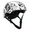 マーベル アベンジャーズ コミックス ジュニア ヘルメット ( White/Black ) | MARVEL Avengers Comics junior He...