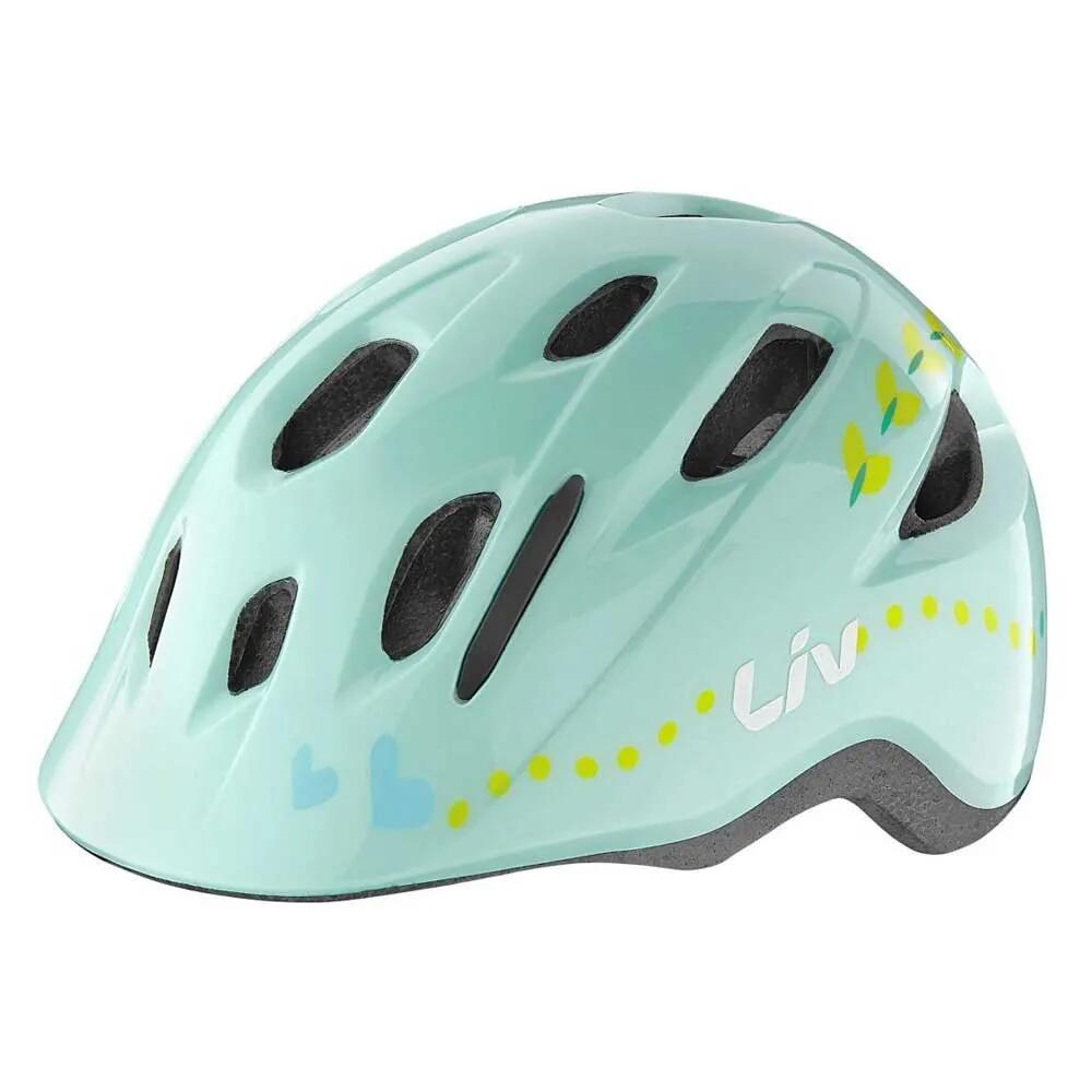 リヴ レナ ジュニア ヘルメット （ GlossAqua ） | LIV Lena junior Helmet [t]