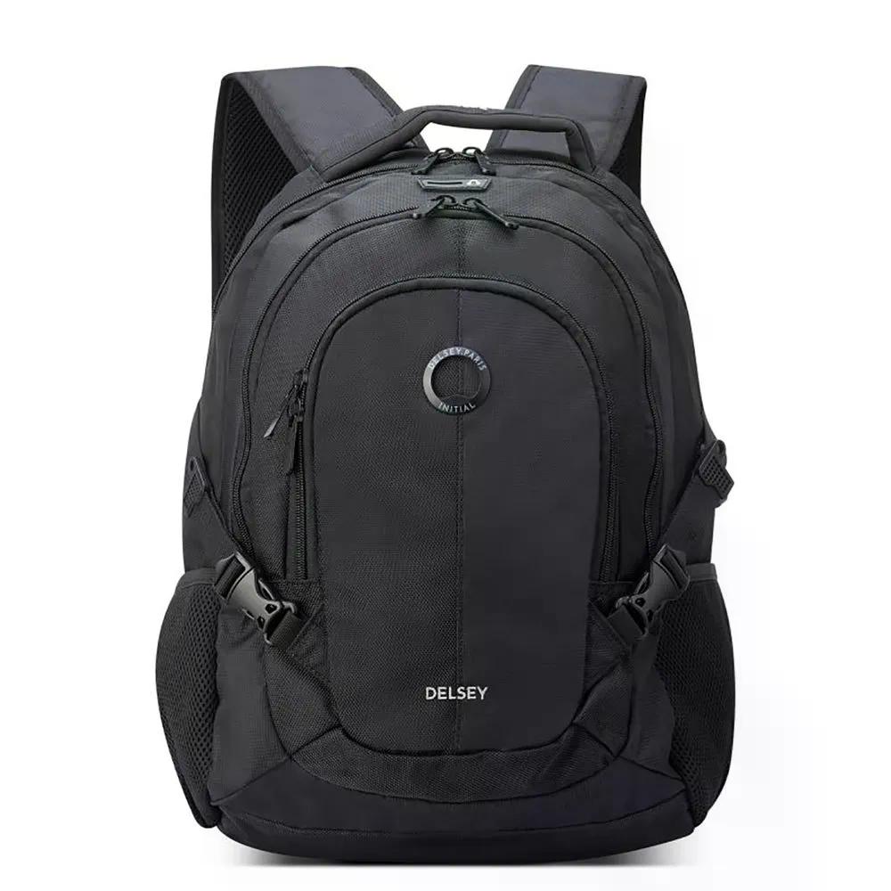 デルセー ナビゲーター 2-CPT 24L バックパック （ Black ） | DELSEY Navigator 2-Cpt 24L Backpack [t]