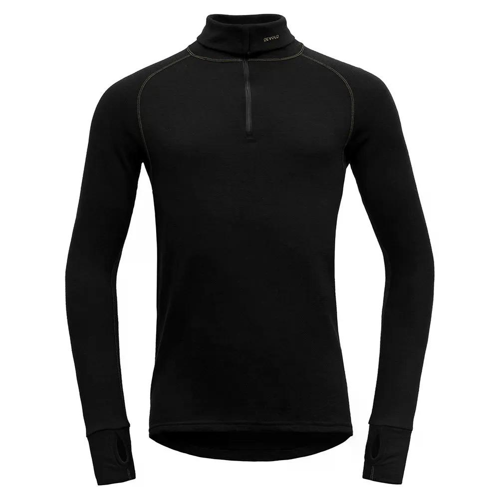 デボルド オブ ノルウェー エクスペディション メリノ 235 ハーフジップ ロングスリーブ Tシャツ （ Black ） 
