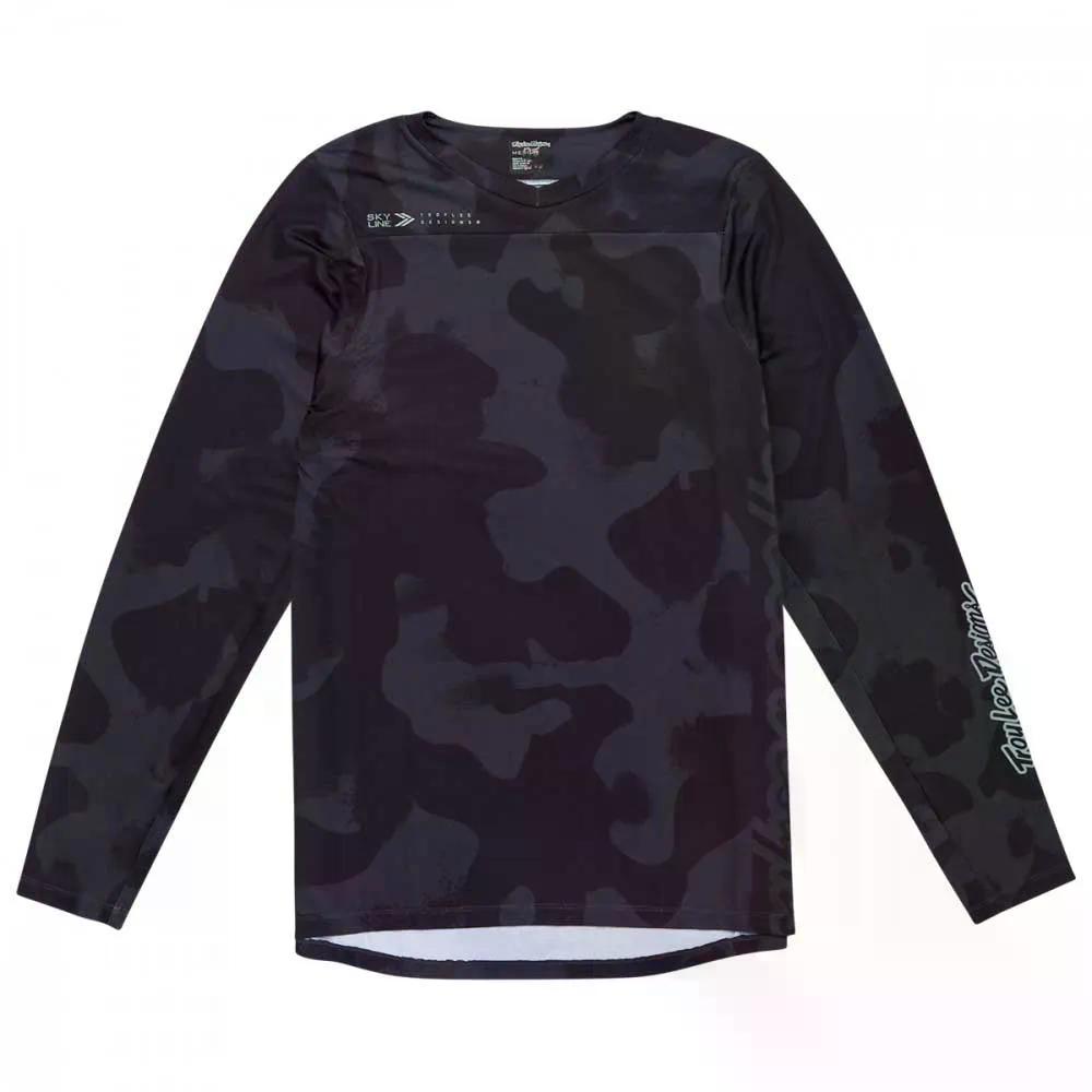 トロイリー デザインズ スカイライン ロングスリーブ MTB ジャージ （ ScrublandBlack ） | TROY LEE DESIGNS Skyline Long Sleeve MTB Jersey [t]