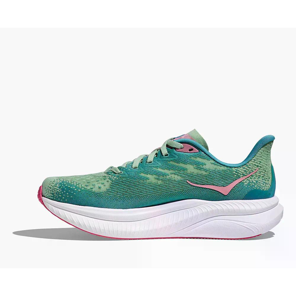 �ۥ� �ޥå� 6 ���˥󥰥��塼�� �� Jadeite/AlpineBlue �� | HOKA Mach 6 running shoes [t]