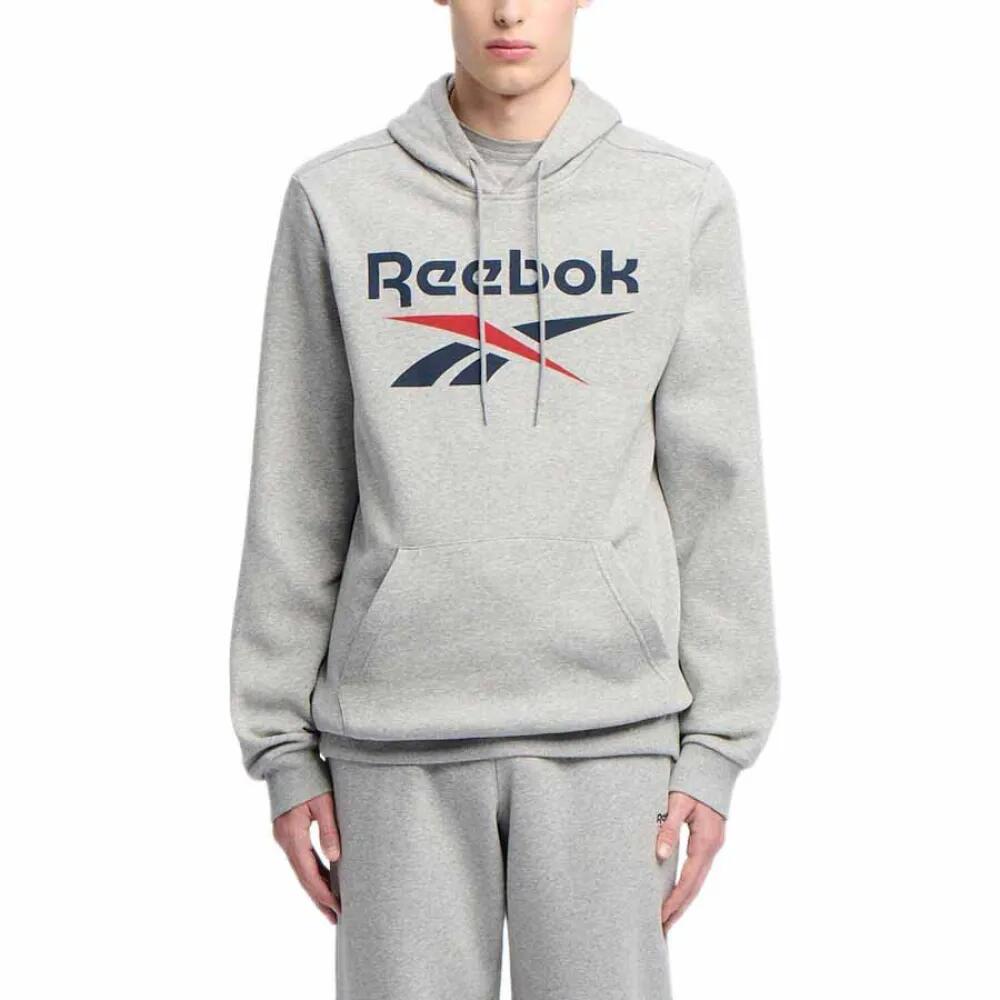 リーボック クラシックス アイデンティティ ビッグ ロゴ フーディ （ M Grey H / Vec Navy / Vec Red ） | REEBOK CLASSICS Identity Big Logo hoodie 